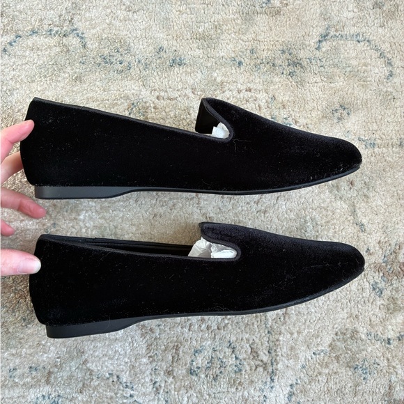 Birdies The Starling in Black Suede Loafers 8 - Picture 7 of 16
